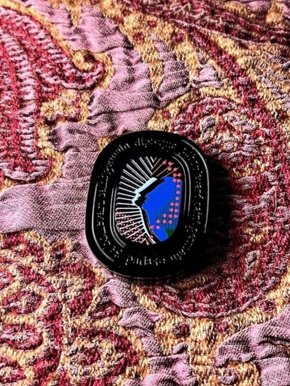 diptyque Orphéon Refillable Solid Perfume White & Black (New and Unused)